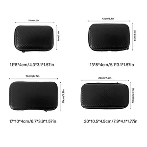 Car Repair Tool Kit Storage Bag, Car Terminal Organizer Removal, Zipper Carbon Fiber Standard, various sizes 12 MAIN SALES Tool bag Full - №7