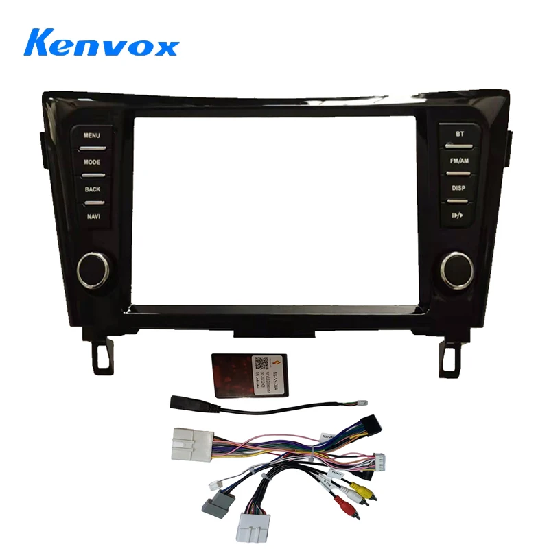 Android Car Radio Frame For Nissan X-TRAIL Teana 2014-2016 9inch 2 DIN Stereo Fascia Stereo Panel Harness Wire adapter Canbus