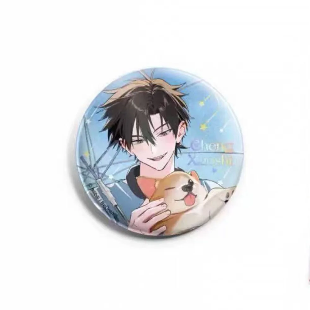 Anime Chen Xiaoshi Qiao Ling and Lu Guang Pins for Backpack Collectible Anime Button Pins for Fans Collection Decoration Gifts