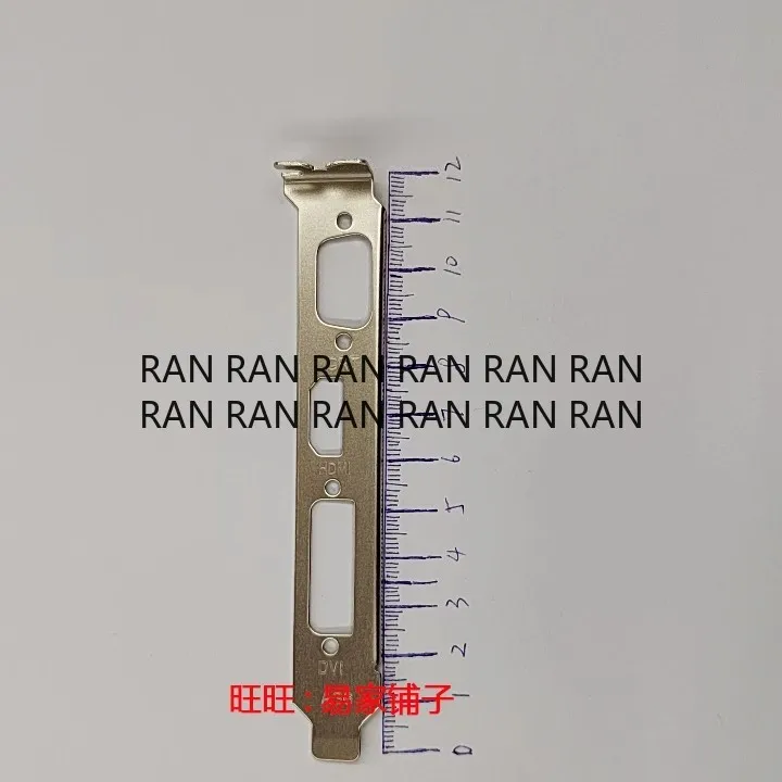 

NEW Graphics Card Bezel Bracket For Yeston GT710 GT730 2G LP Back Plate IO Shield Baffle