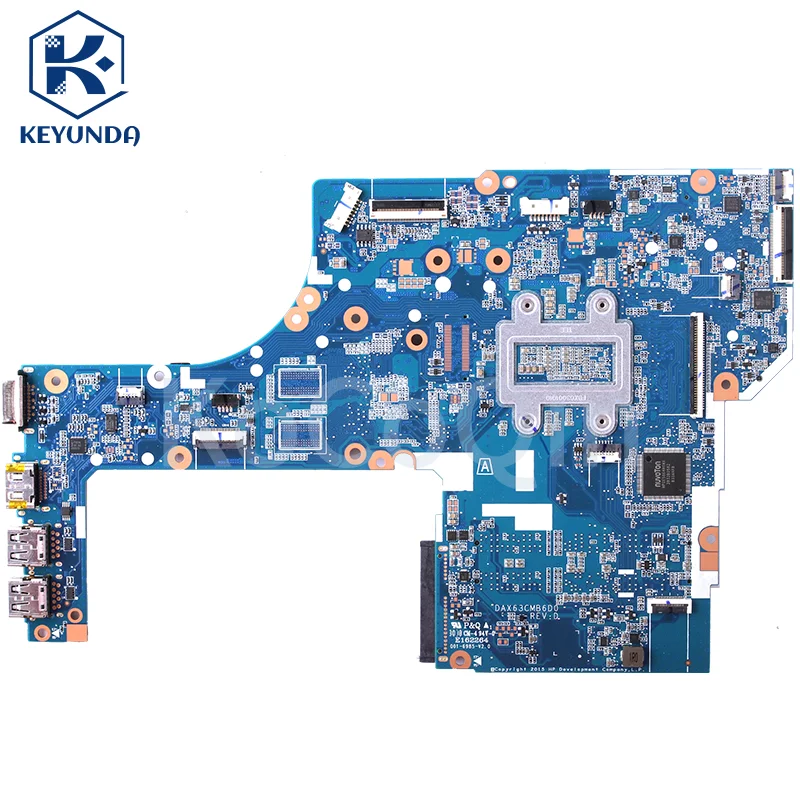 100% Test OK For HP Probook 450 G3 Notebook Mainboard DAX63CMB6D0 SR2EX 4405U 855670-601 DDR4 Laptop Motherboard