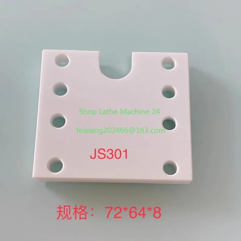 

EDM Parts Ceramic Isolator Plate JS301 JS302 Accutex Insulation Board 72*64*8mm 88*5*18mm for JIANN SHENG EDM Wire Cut Machine