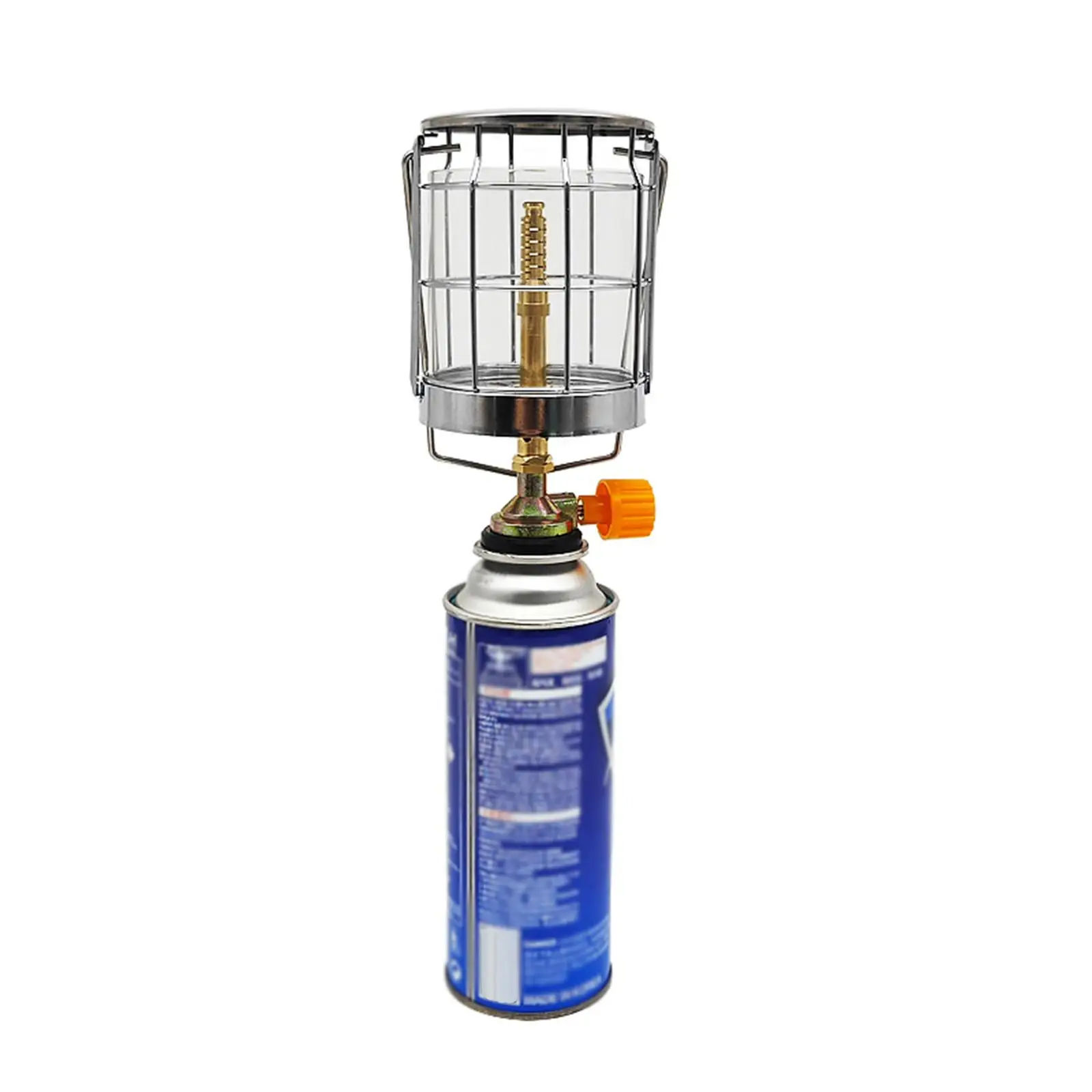 Portable Gas Torch Lantern Stainless Steel Mini Camp Lamp for Fishing Hiking Climbing Accessories