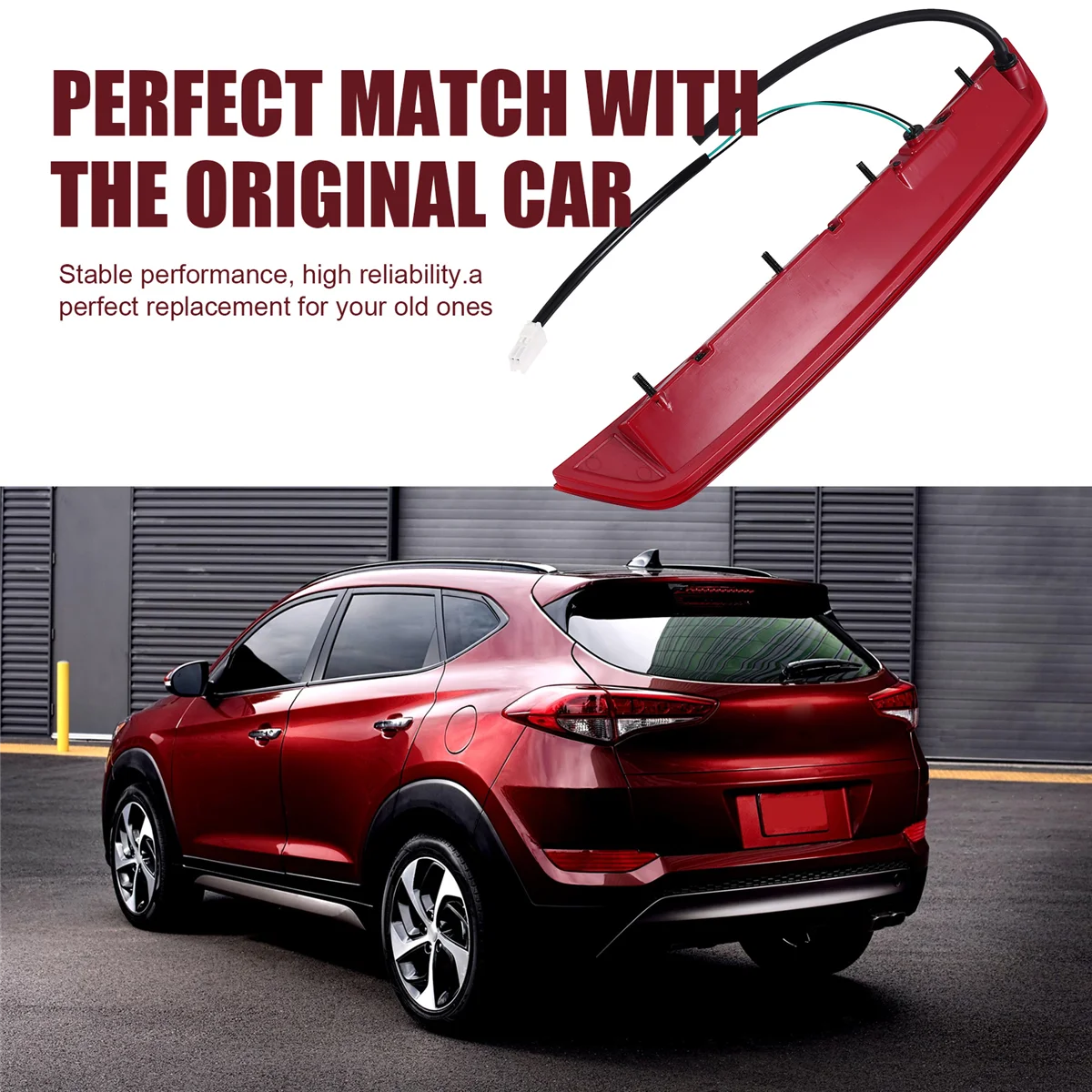 For Hyundai Tucson 2015-2018 Rear Brake Light High Mounted Stop Lamp 3rd Third Brake Light 92700D7000 92700D3000