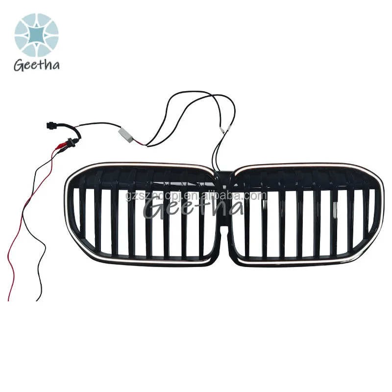 

LED grille for BMW 7 Series G12 2019-2022 front bumper gloss black Facelift Automotive Exterior Car Accessories Body Kit