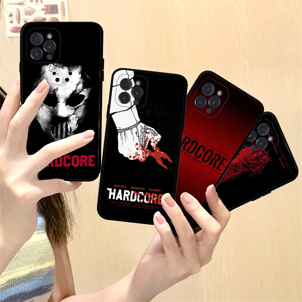 Film H-Hardcore H-Henry Phone Case For IPhone 16 15 8 7 6 6S Plus X SE XR XS 14 11 12 13 Mini Pro Max Mobile Case