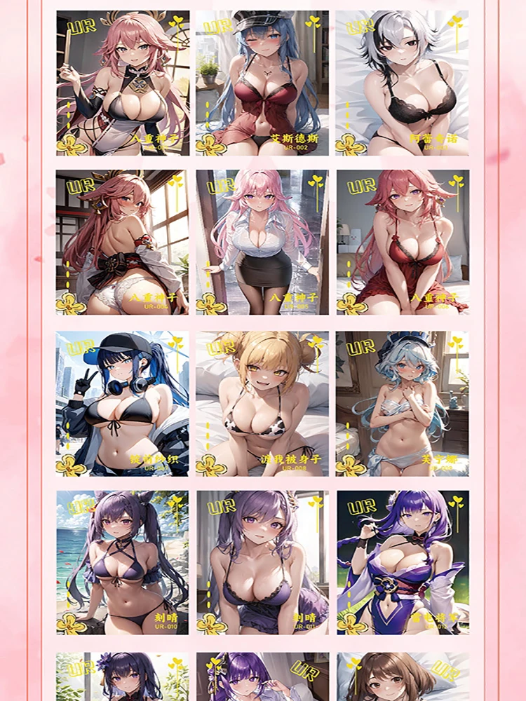 2024 Newest Maiden\'s Feast Goddess Story Collection Card  Waifu Swimsuit CCG ACG TCG World Trading Hobbies Gift