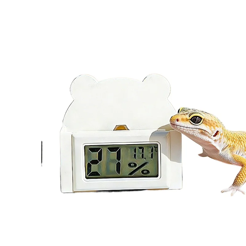 Reptile Terrarium Thermometer Hygrometer, Digital Temperature Humidity Gauge for Snake Lizard Gecko Tank view 5