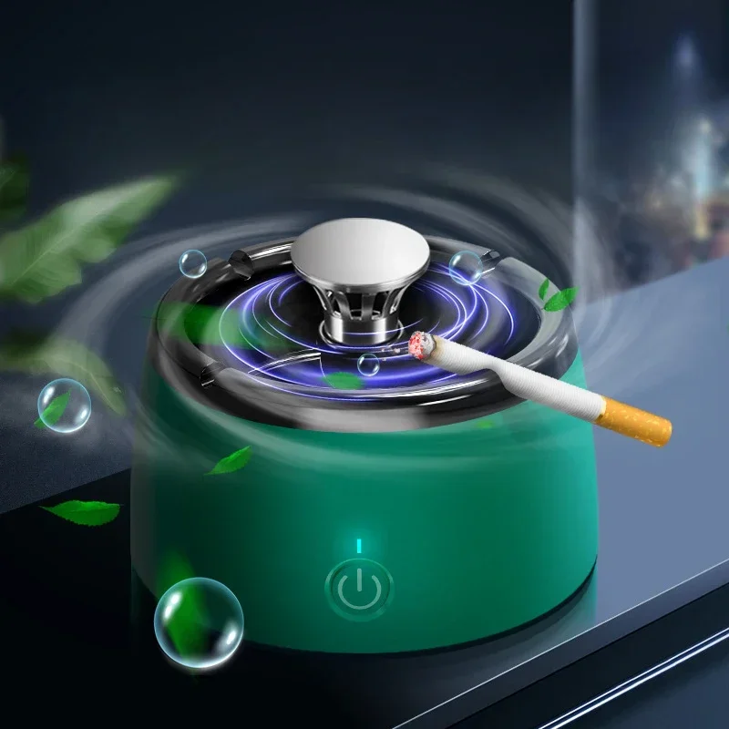 

Multipurpose Ashtray with Air Purifier Function for Filtering Second-Hand Smoke From Cigarettes Remove Odor Smoking Accessories