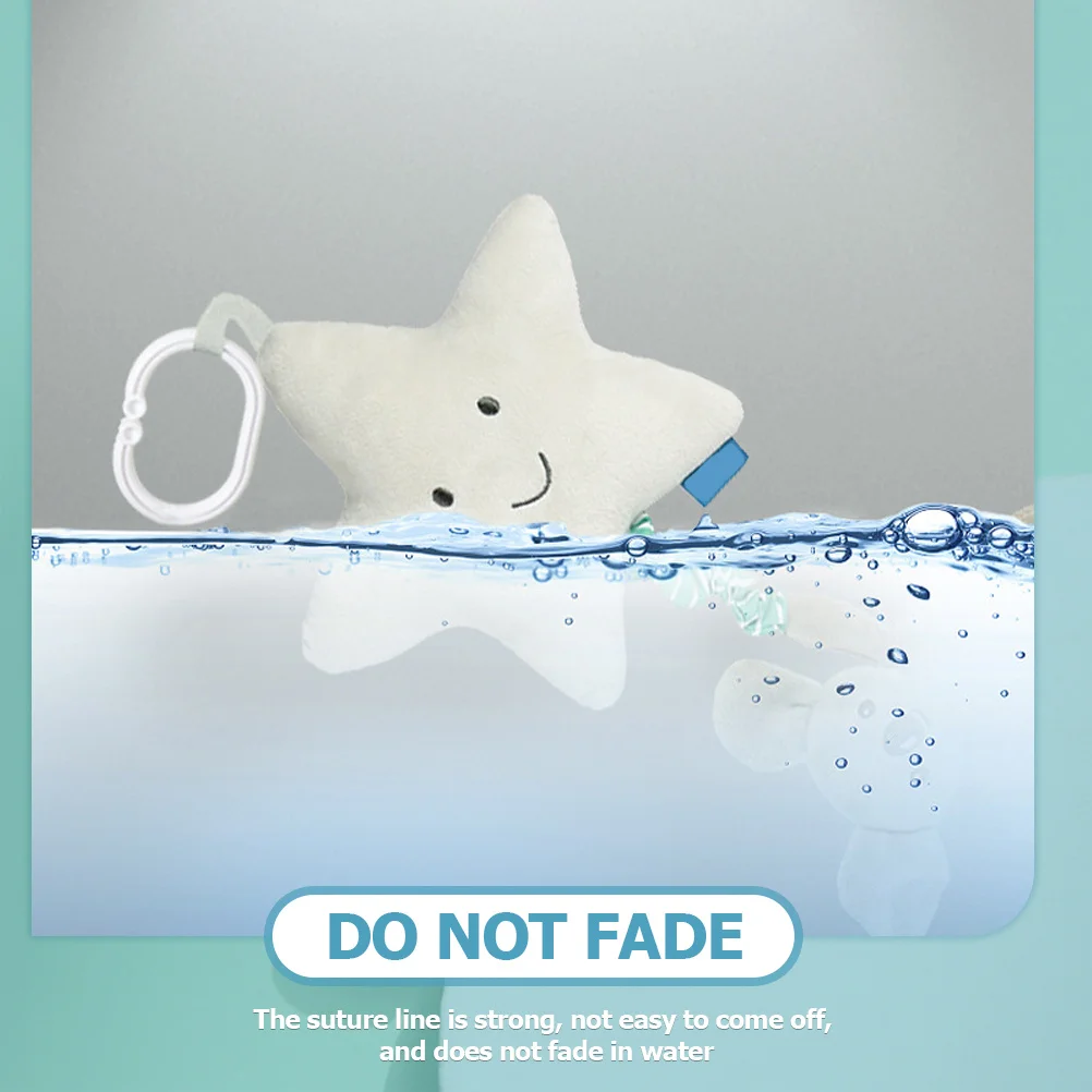 Animal chocalho pendurado carrinho de bebê berço carseat infantil aperto do bebê desenvolvimento entretenimento pendurado anel diversão para 0-12 meses bebês