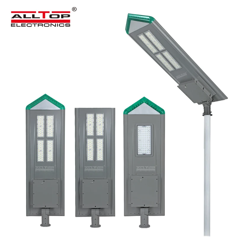 ALLTOP Aluminium Integrated Outdoor Streetlight Road Light 150w 180w 200w All In One LED Solar Street