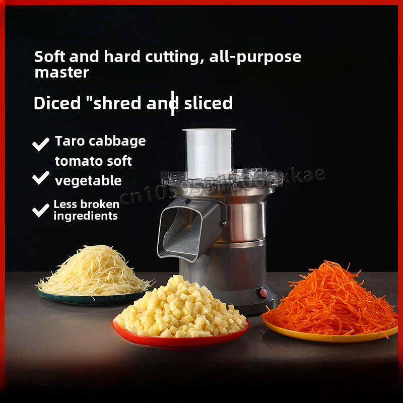 Multifunctional Vegetable Carrot Potato Dicing Machine Cutter Slicer Commercial Dicing Machine Small Electric Slicer Shredde