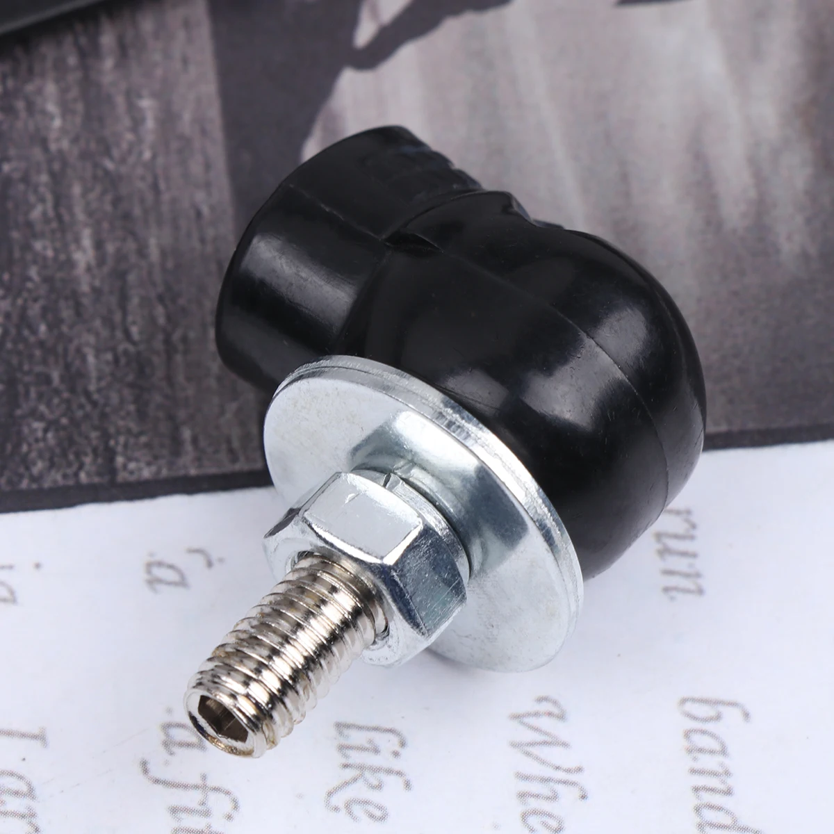

6pcs Skull Head Screws for Motorbike License Plate Decor Durable Refitting Accessories Motorcycle Bolt Hardware