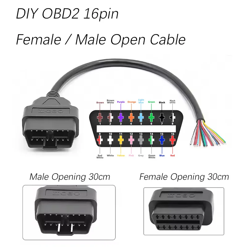 30Cm 16Pin Female T…