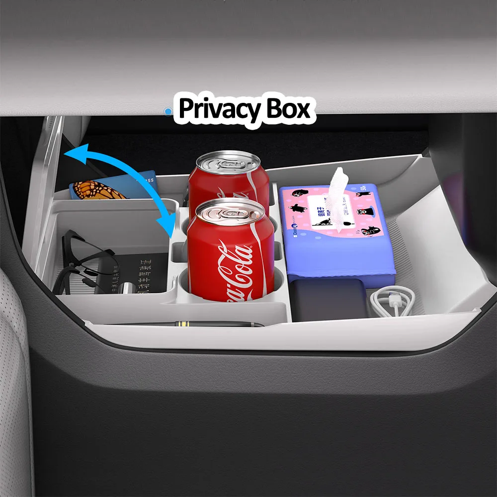 

Ящик для хранения под центральным управлением для Chery Jetour G700 2025 2026, автомобильные аксессуары, силиконовый материал, отдельно для хранения