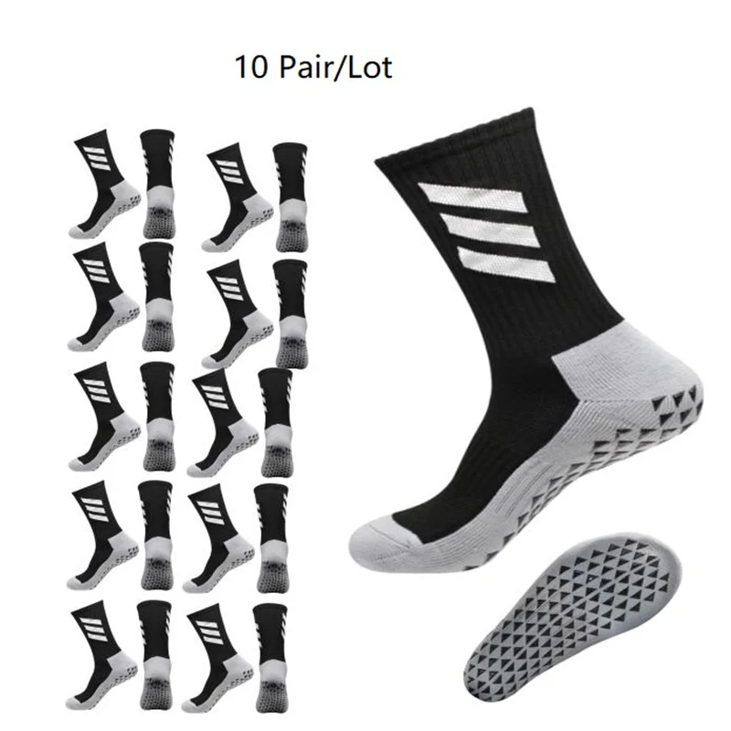 1Pair/3Pair/5Pair/6Pair/10Pair/12Pair of Men Soccer Socks Anti Slip Non Slip Grip Pads for Football Basketball Sports Grip Socks