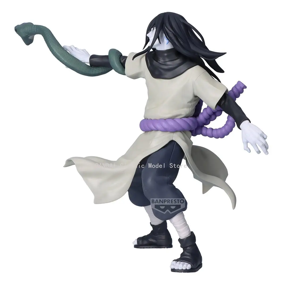 Especial en Stock Original Bandai Banpresto Naruto Orochimaru Tsunade Jiraiya figura Anime modelo en caja genuina