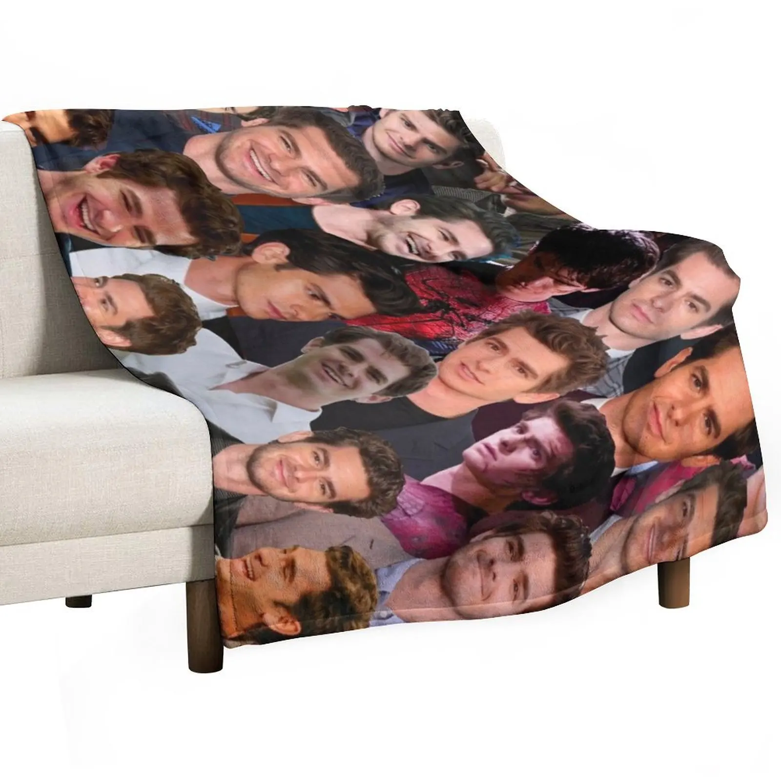 Andrew Garfield Photo Collage Throw Blanket Luxury Thicken Blankets For Sofas Blankets