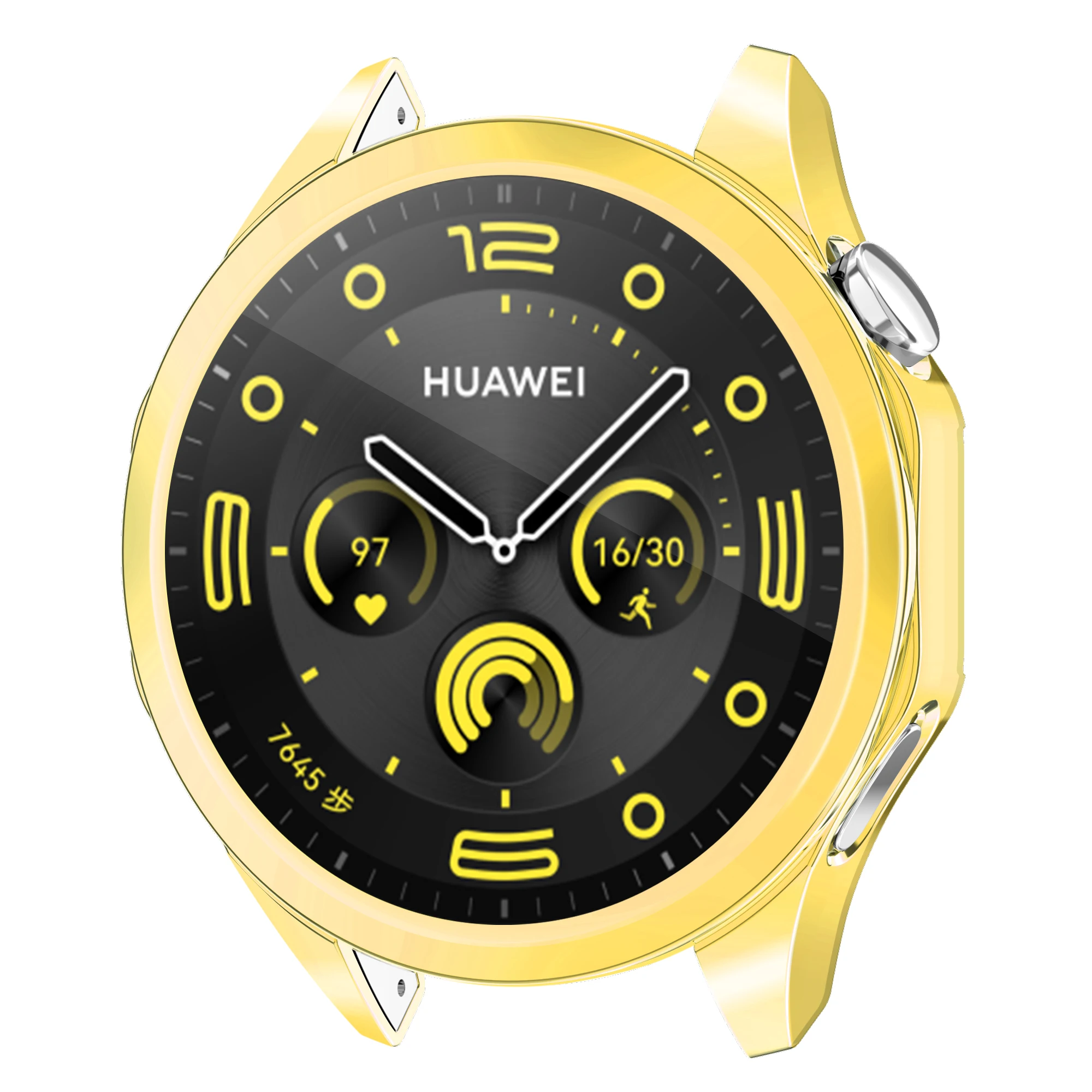 Huawei Watch gt4用Tpuカバー,保護フィルム付き46mmソフトスクリーン保護ケース