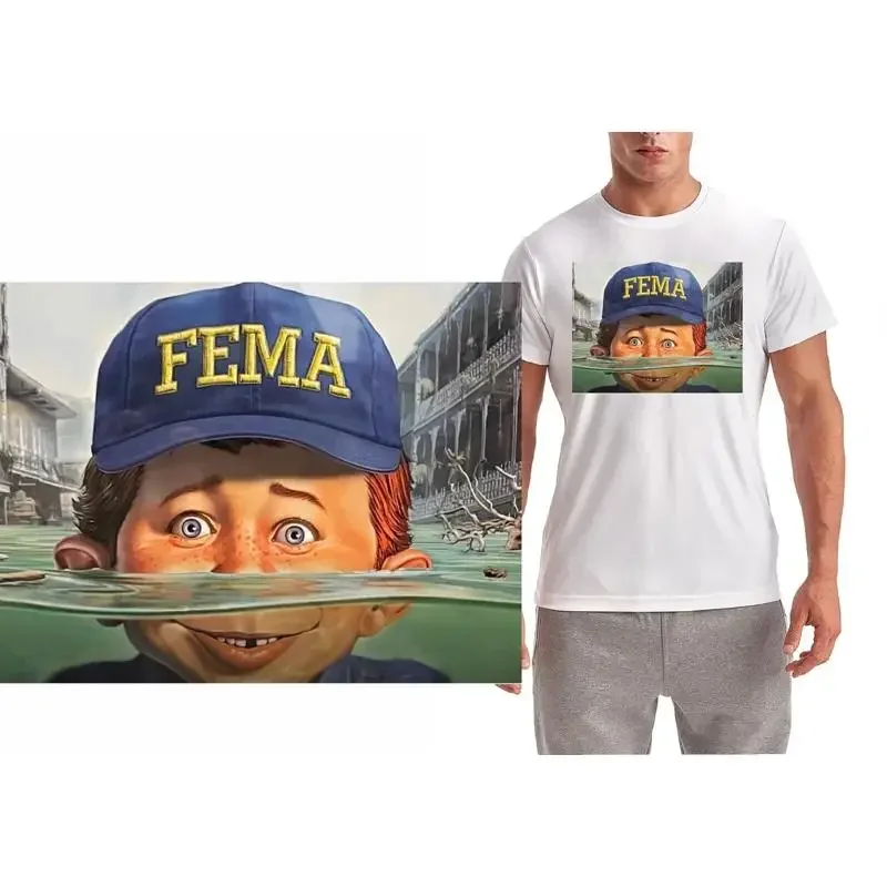 Alfred E Neuman Mad Magazine T Shirt Fema