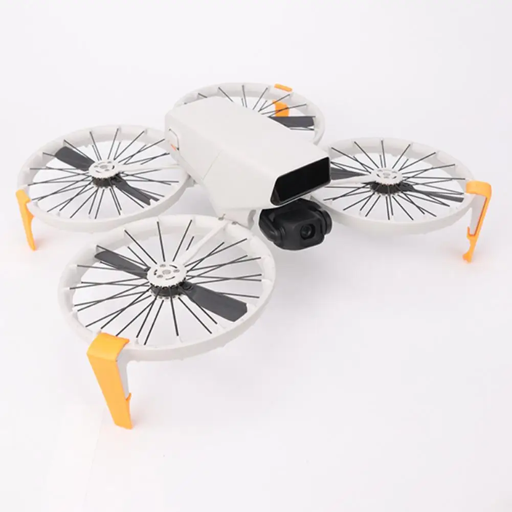 Untuk dji roda gigi pendaratan penambah tinggi kaki Tripod, braket belakang lipat untuk perlindungan Gimbal, aksesori Drone kaki penyangga tetap