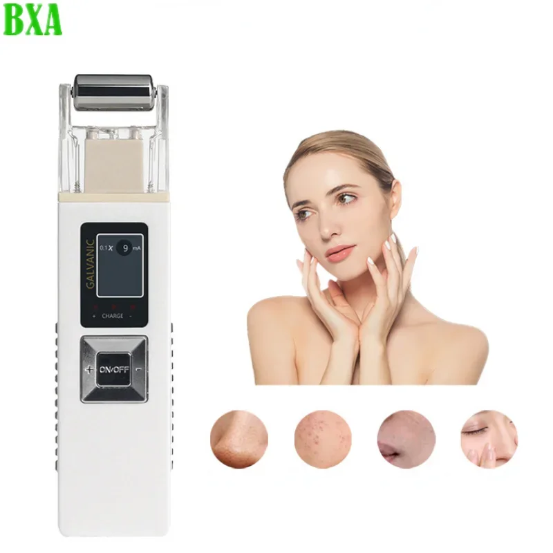 NEW Ion Face Beauty Apparatus Wireless Galvanic Microcurrent Massager Skin Firming Machine With 2 Heads Anti-aging SPA Beauty