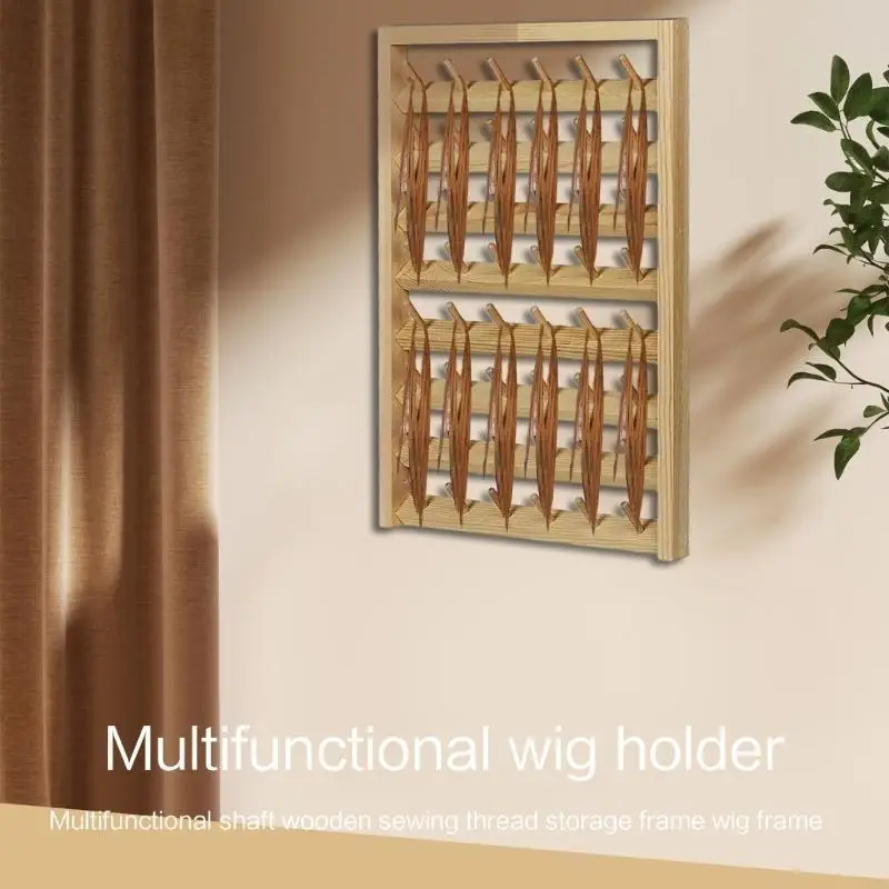 

G99E 48 Spool Braiding Rack for Hair Ergonomic Braiding Hair Extension Holder Braider