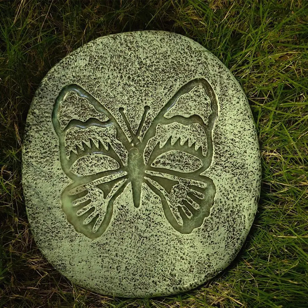 

Resin Garden Stepping Stones Decorative DIY Garden Pavement Insect Shaped Stepping Stone Anti-slip Outdoor Garden Ornament