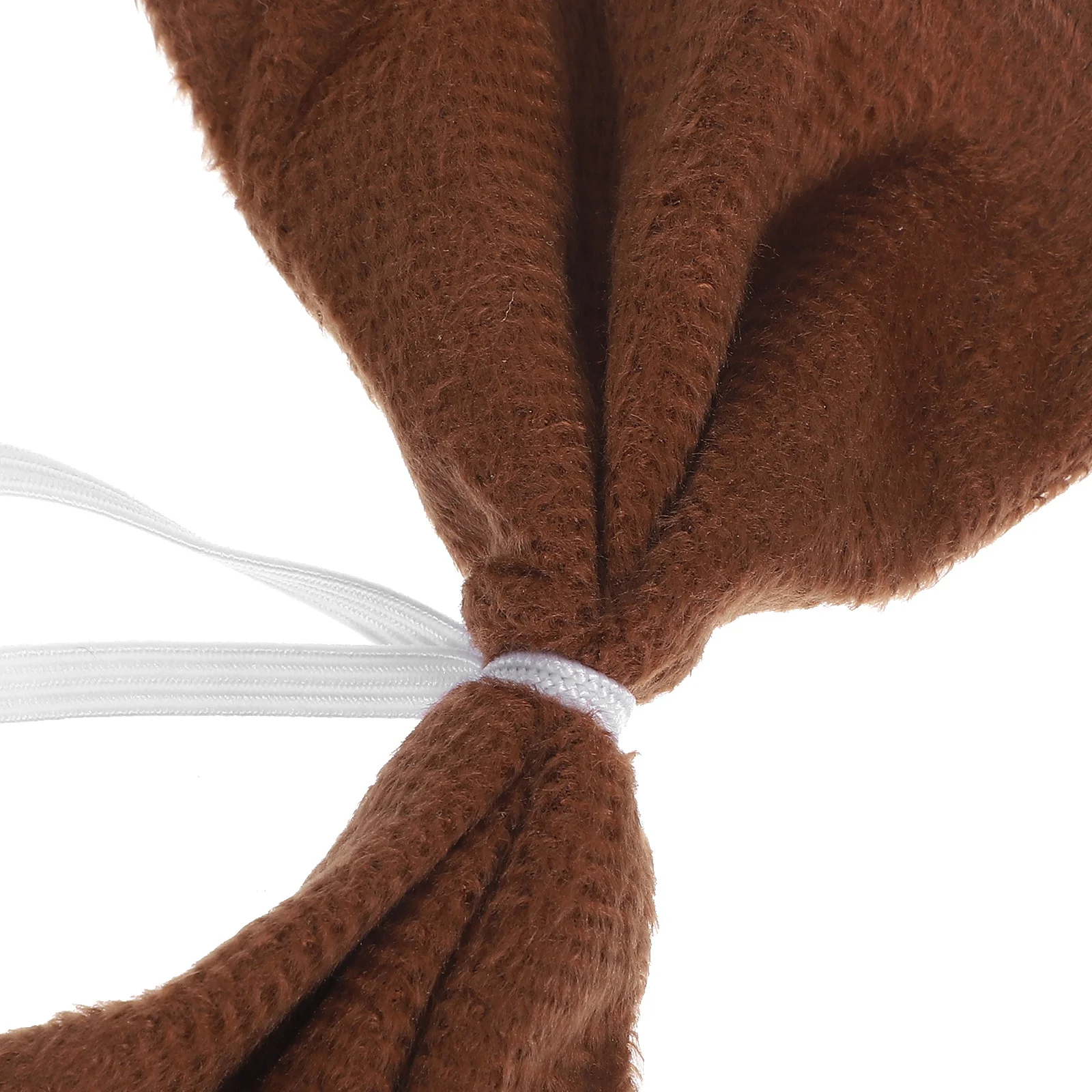 الأطفال الكلب زي مجموعة لينة الكلب الألماني عقال الذيل تأثيري حفلة لعب الأدوار ملحق الكلب القهوة زي ذيل وهمية للحفلات تأثيري #4