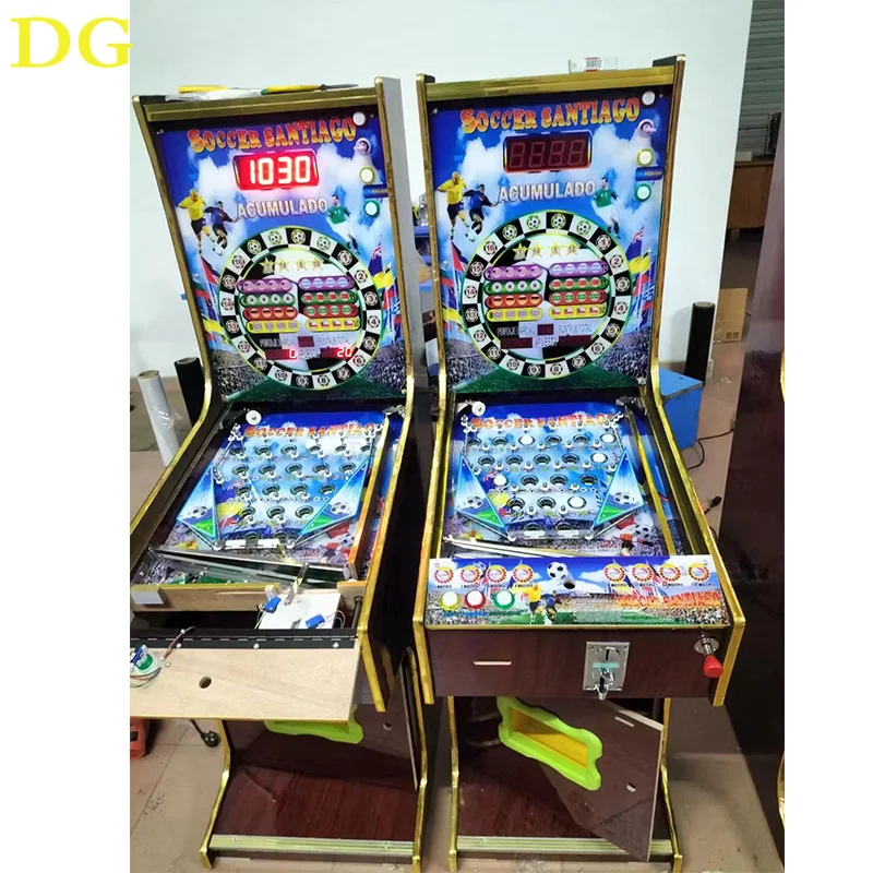 Motherboard with Cables of Coin Operated Games for 6 Balls Pinball Games Machine Arcade Games Machines SOCCER SANTIAGO ACUMULADO