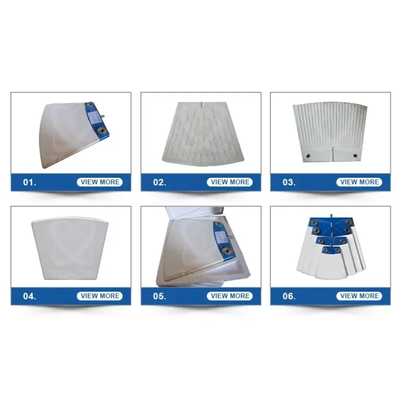 Piastra filtrante per aspirapolvere in ceramica Piastra per aspirapolvere in ceramica industriale per filtro a tamburo rotante