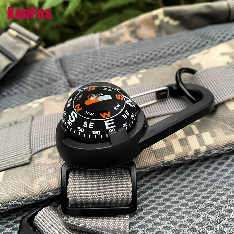 

Kanpas High quality capsule Compass ball /Creative camping hiking Hunting Compass ball /Outdoor compass ball /Luminous System