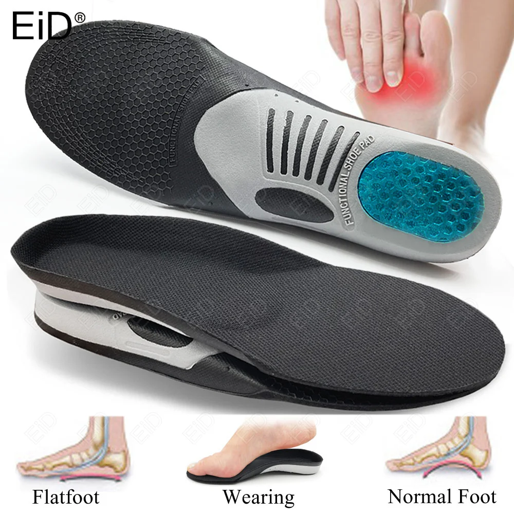 Flat Feet Template Arch Support Orthopedic Insoles,Plantar Fasciitis Heel Pain Orthotics Insoles Sneakers Shoe Inserts Men Women