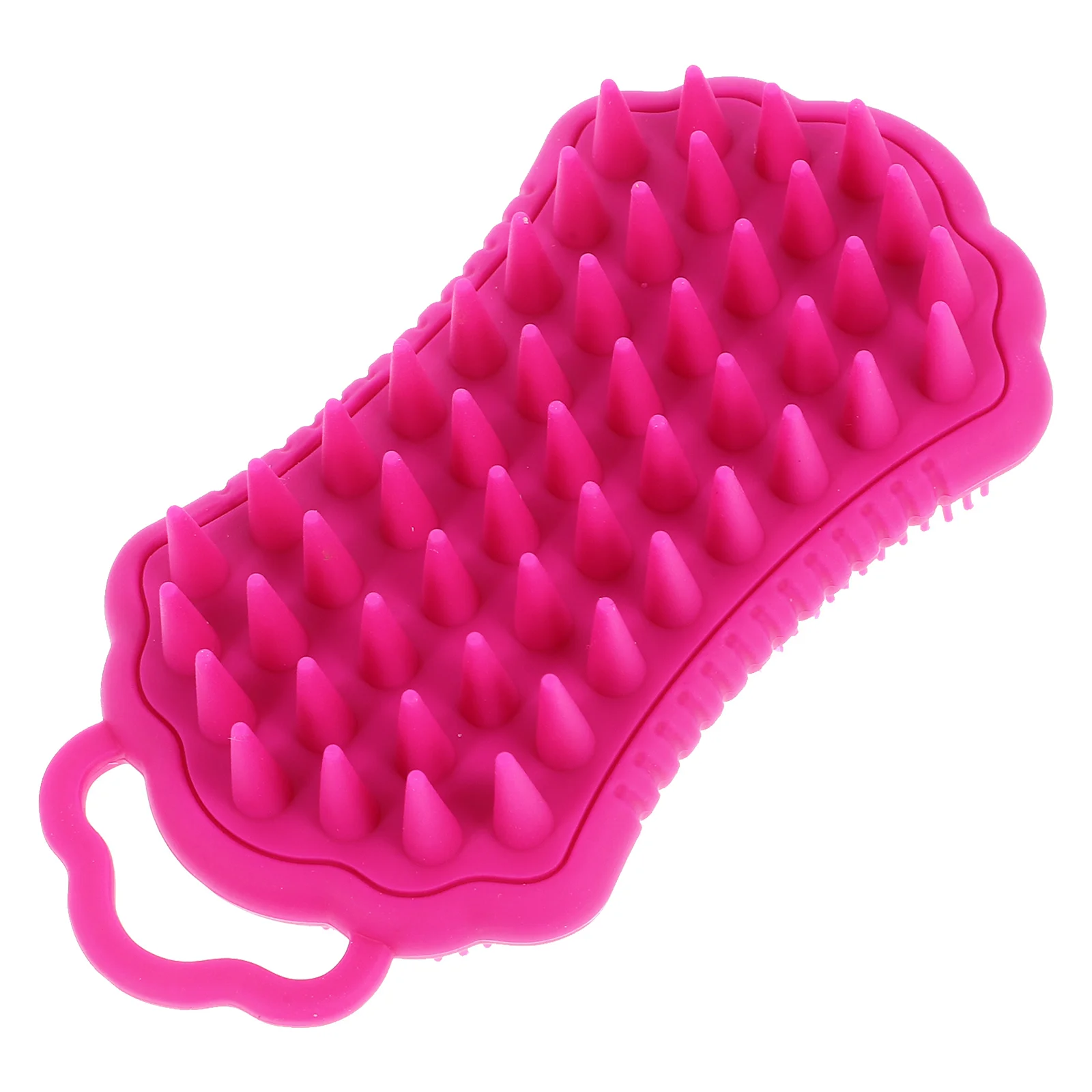 

Scalp Comb Sensory Brush Massager Household Head Scrubber Silica Gel Bathing Body