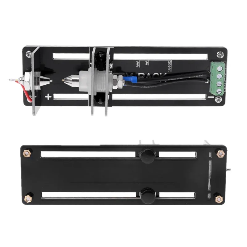 New 4 Wire Battery Resistance Capacity Test Testing Stand Cell Holder For 18650 26650 21700 AAA Good Performance Durable
