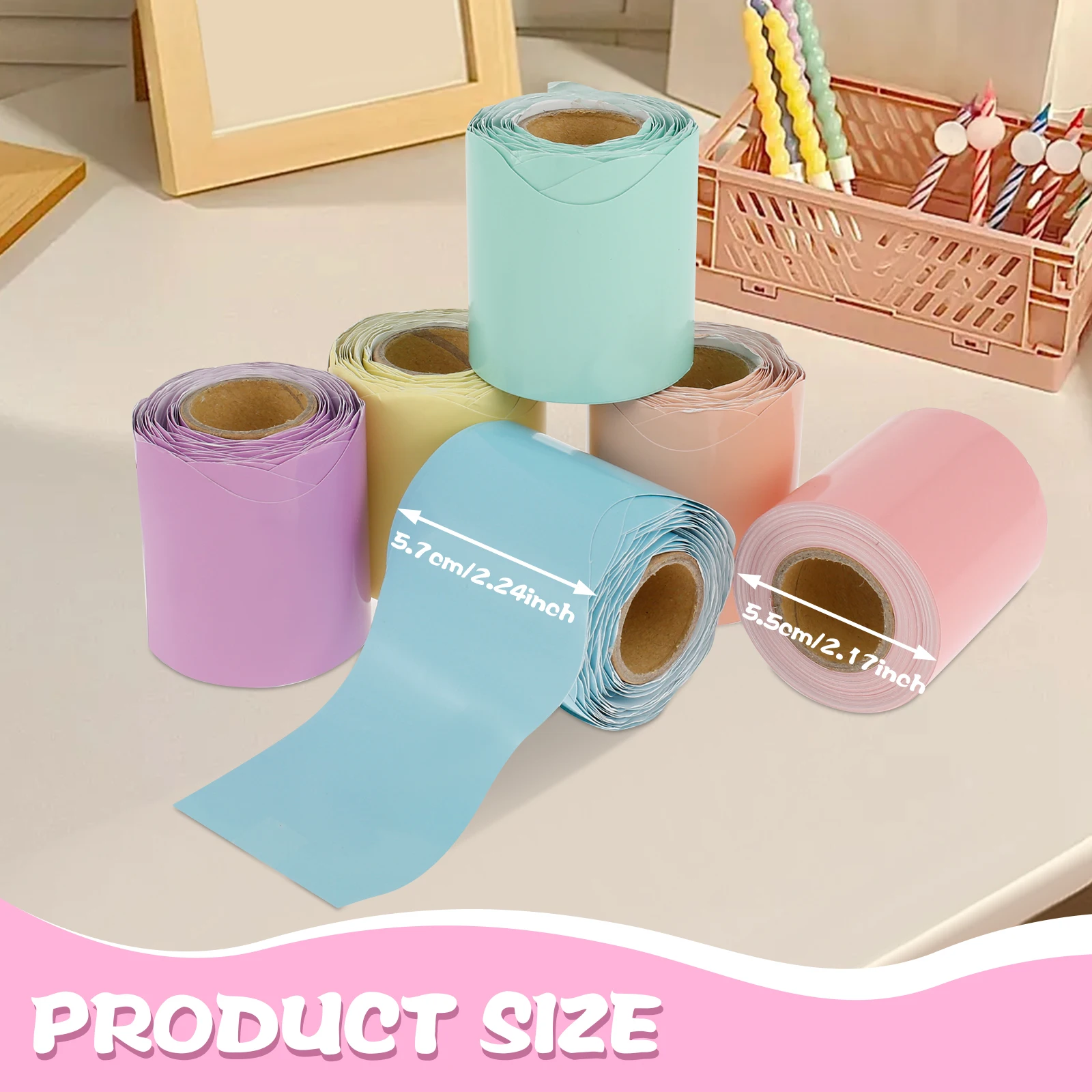 6/8Rolls Colored Self Adhesive - огляд і ціна Home Office Wallpaper