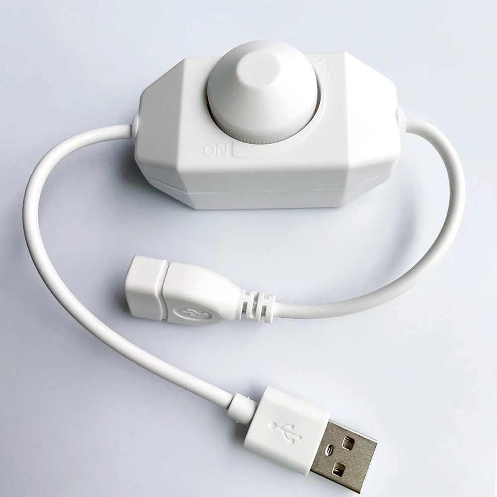 1 pz USB DC 5 V Manopola manuale continua Touch LED Dimmer Interruttore per 5050 2838 Luce di striscia 1 canale Regolatore di regolazione della luminosità