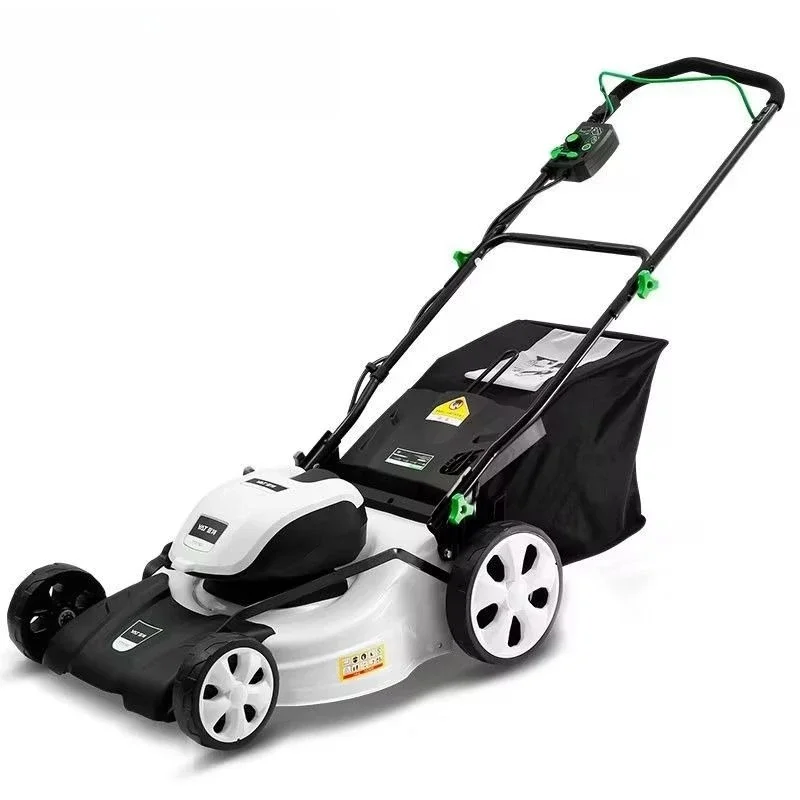 

Electric lawn mower rechargeable garden push type
