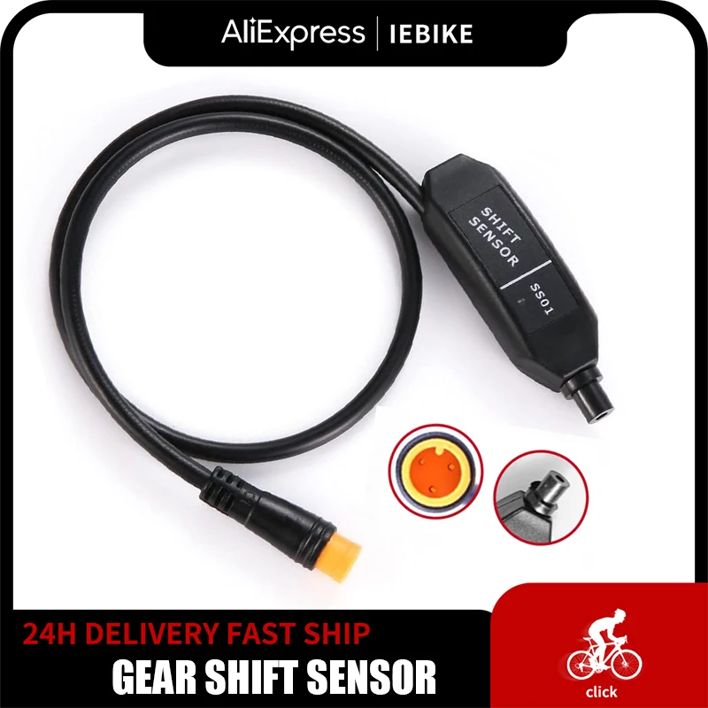 

Bafang Gear Shift Sensor for BBS01 BBS02 BBS02B BBSHD Mid Drive Motor eBike Accessory Extend Three Pin 1T2 Waterproof Cable