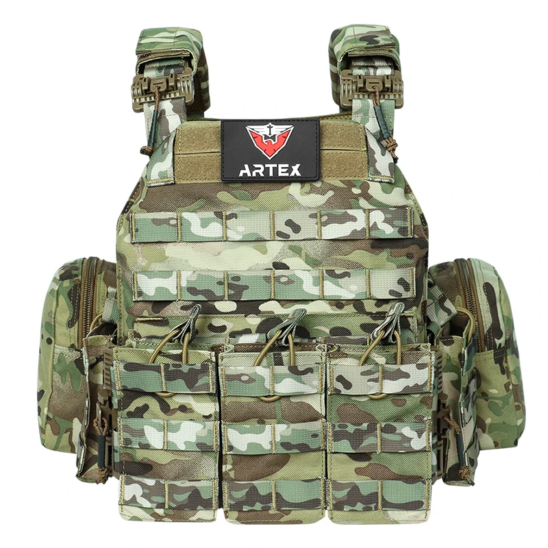 Tactical Vest Outdoor Hunting Plate Carrier Protective Adjustable Vest Airsoft Carrier Combat Equipment Outdoor Hunting Vest