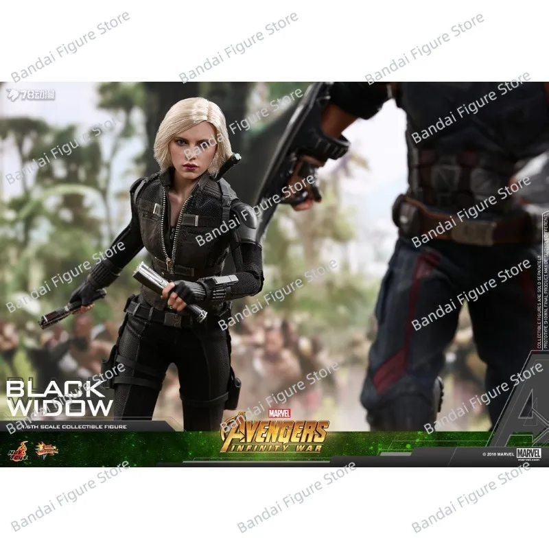 Original HOTTOYS HT MMS533 1/6 Collectible Black Widow Action Figure MMS460 Avengers Infinity War Series 12" Full Set Model Toys