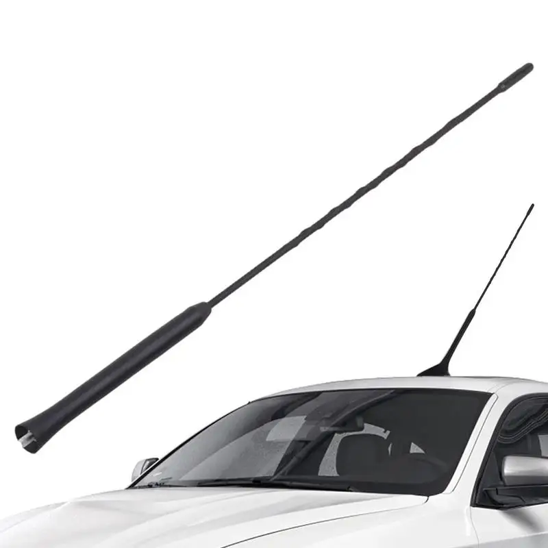 

Radio Antenna Versatile Alloy AM FM Antenna Car Accessories With Three Sizes For Car Radio Decoration Signal Receiver For Cars