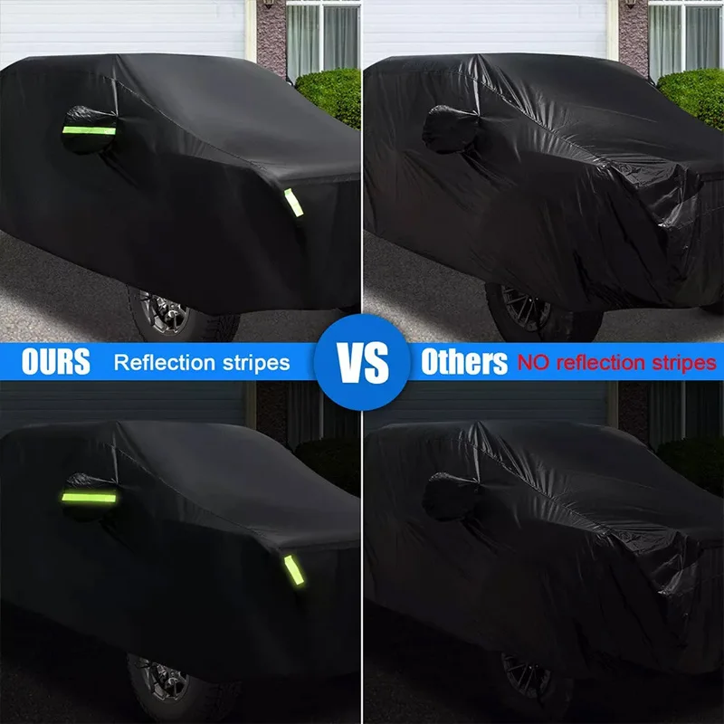 Auto Exterior Sun-Snow Protective Car Cover For Jaguar XJ X350 X358 X351 2003-2019 Waterproof Dustproof Anti-UV Outdoor Cover view 5