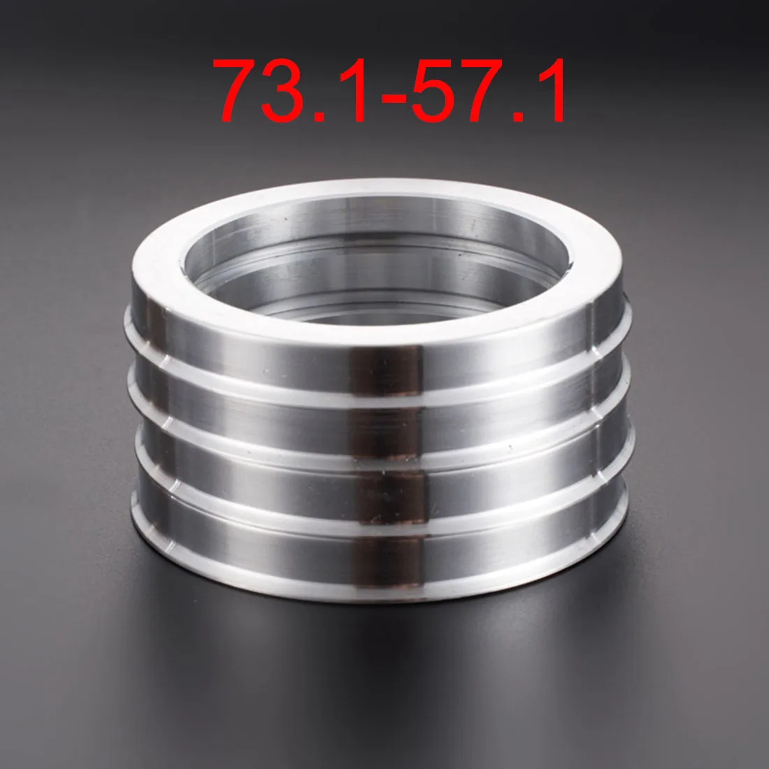 4pcs Car Aluminum Alloy Wheel Hub Centric Rings center Bore 60.1-56.1/66.6-57.1/66.1-64.1/67.1-57.1/73.1-57.1/73.1-60.1