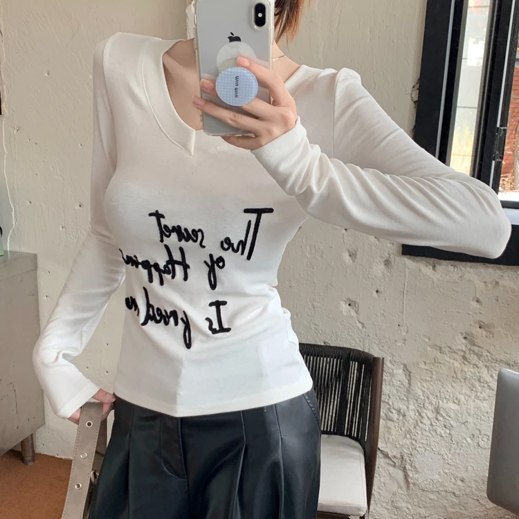 High Quality Women's Base Shirt Guangzhou Thirteenth Factory Hot Sale Hangzhou Four Seasons Green High End Flagship Store Kor...