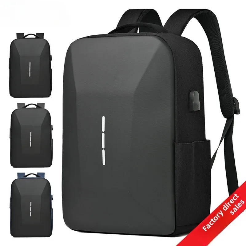 

Business men's shoulder bag advanced fashion travel backpack shoulder waterproof computer bag large capacity schoolbag