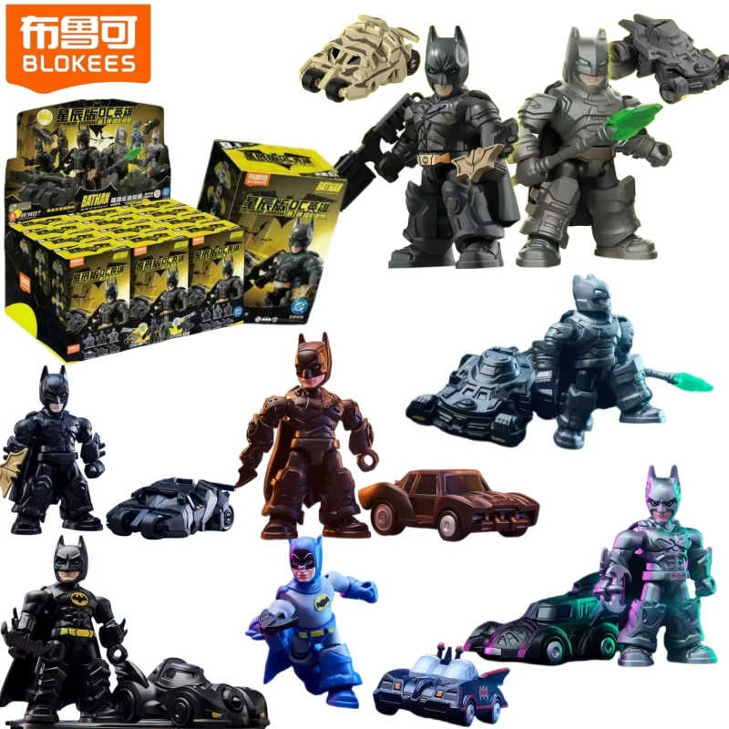 Конструктор BLOKEES Бэтмен: Сборная подвижная модель DC Hero Star Edition №1, игрушка и подарок для детей на праздники