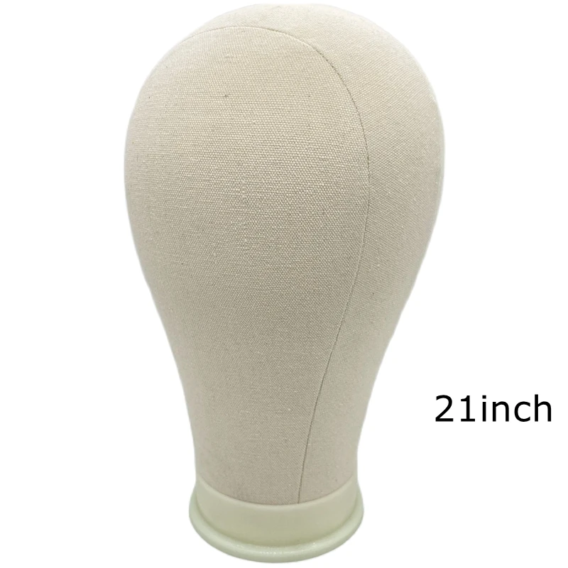 Canvas Block Head with 10 gift tools Training Mannequin Tripod Head Display Styling Mannequin Manikin Head