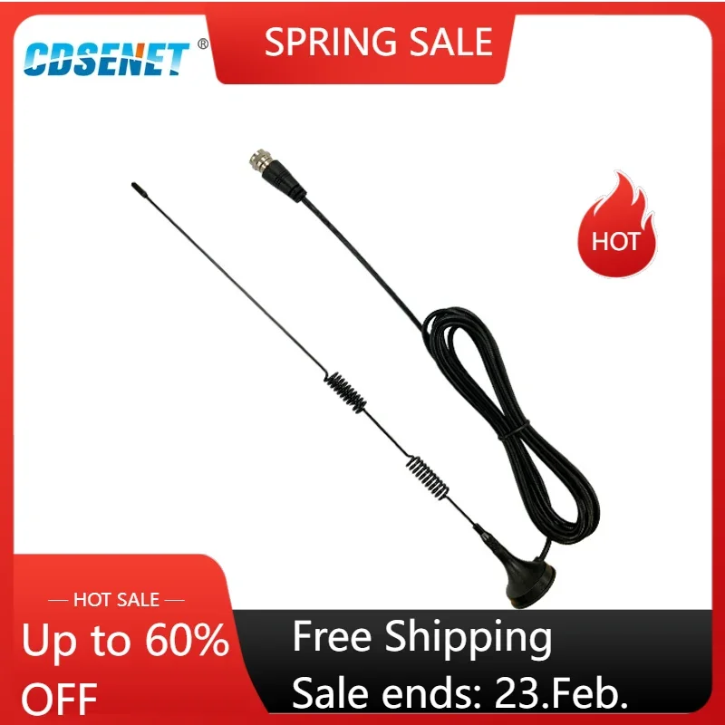 FM DAB Magnetic Antenna 3dBi PAL Male PAL Female 3.5mm Interface CDSENET TXFM-XPL-300F for Radio Office Pato Living Room