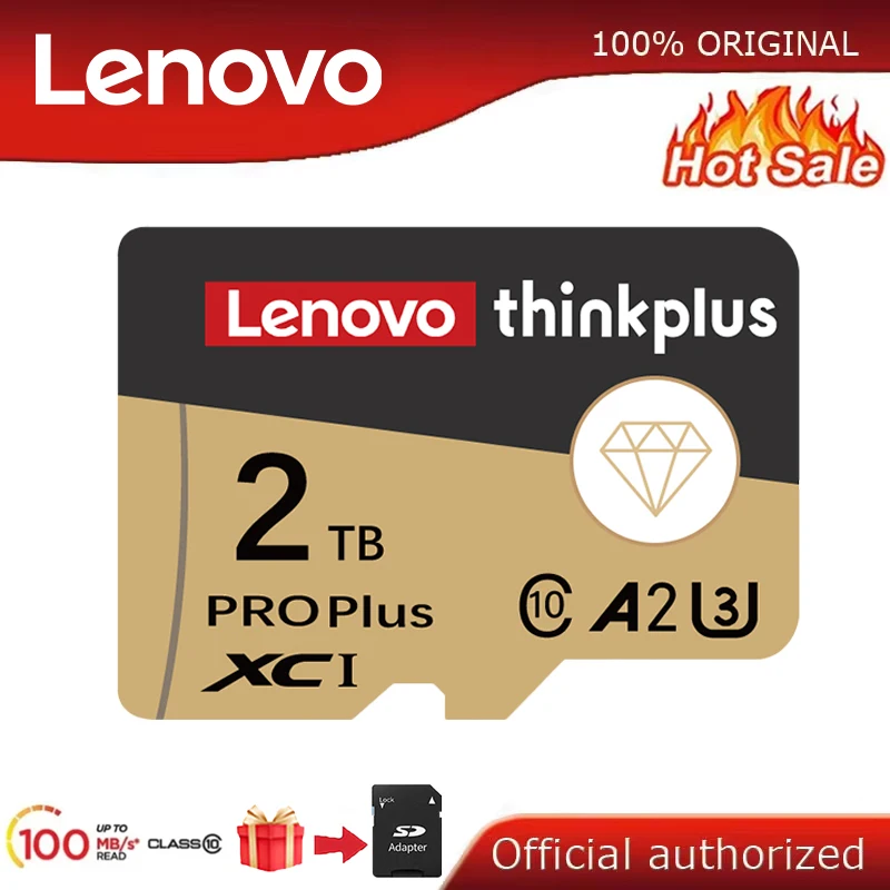 Original Lenovo SD Card For Nintendo Switch Memory Card 128GB 256GB 512GB Class10 High Speed TF Flash Card 1TB For Phone/Camera